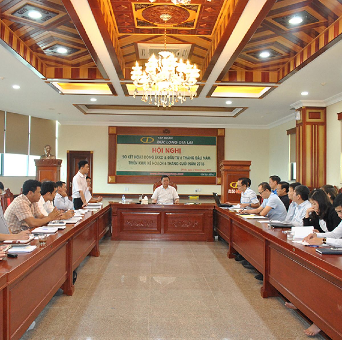 ĐLGL TỔ CHỨC HỘI NGHỊ SƠ KẾT 6 THÁNG ĐẦU NĂM 2018