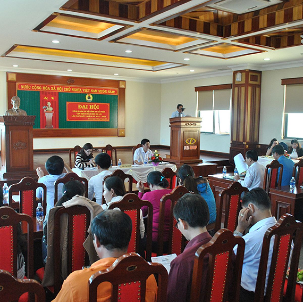 ĐLGL TỔ CHỨC ĐẠI HỘI CÔNG ĐOÀN LẦN I NHIỆM KỲ 2017-2022