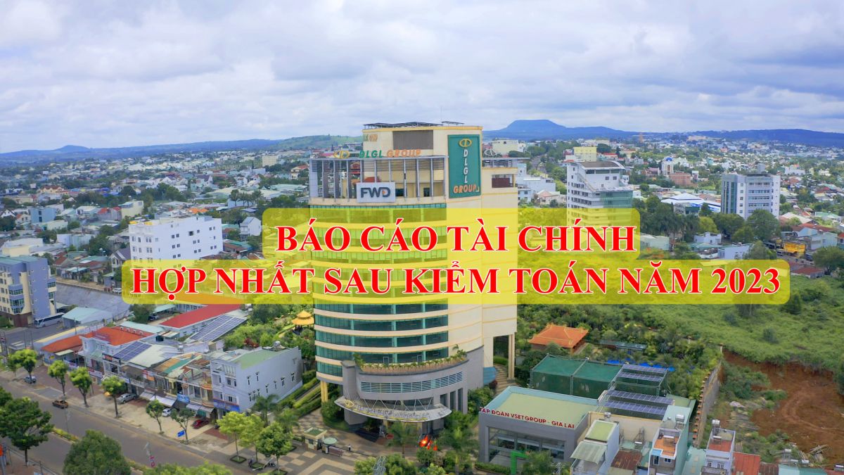 DLG giải thích khoản lỗ chênh lệch năm 2023